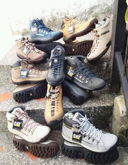 Bota en cuero