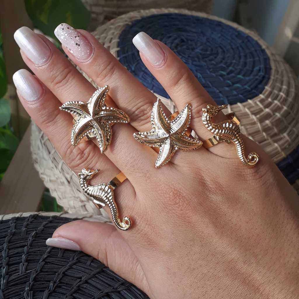 Anillos Mar oro golfi