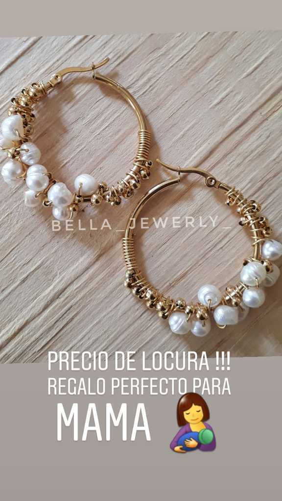 Argollas perla