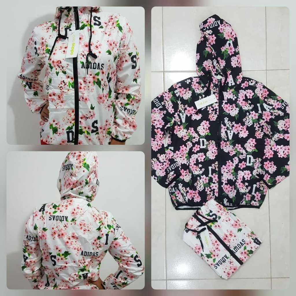 Chaqueta para dama en flores doble fax