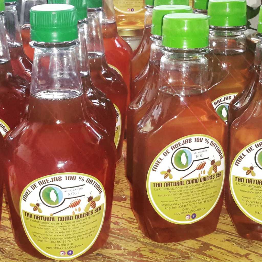 Miel de abeja 100 por ciento pura