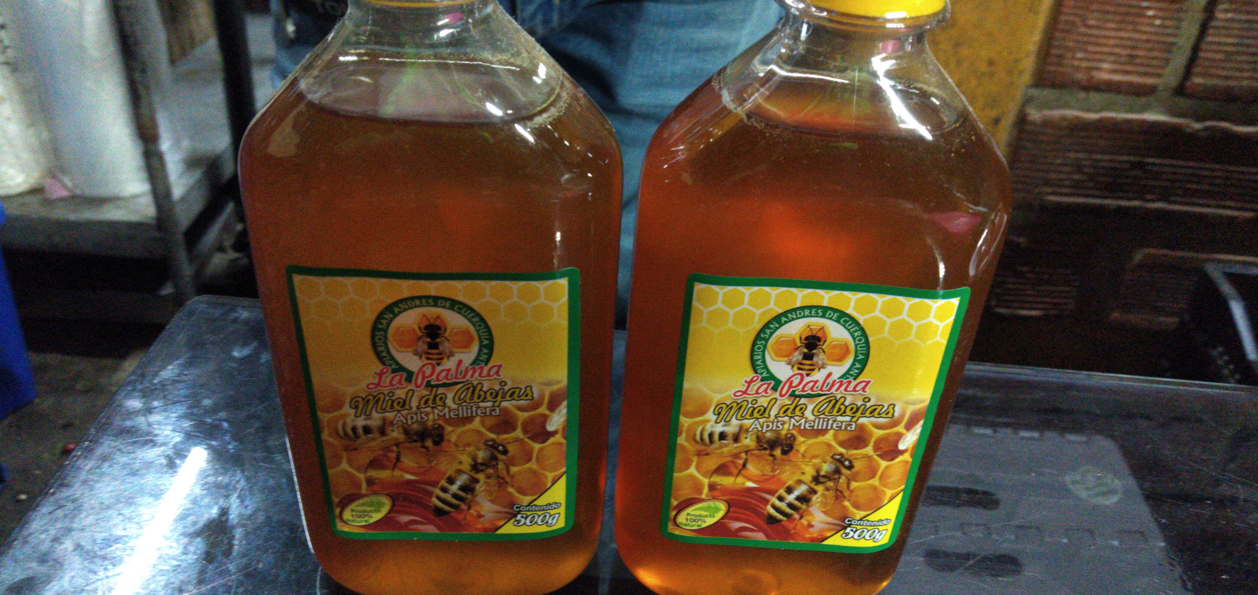 Miel de abejas la palma x 500 gm