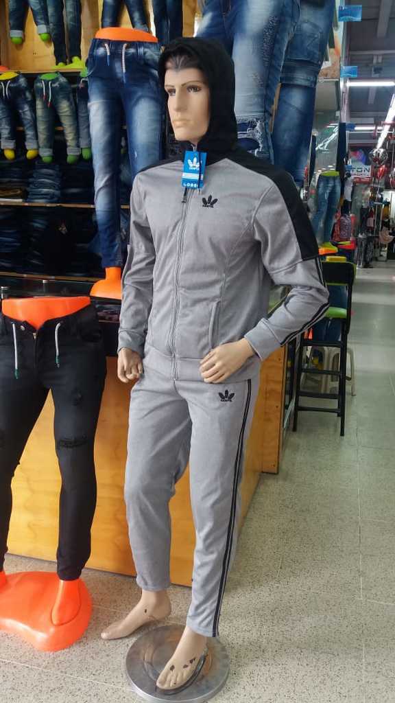 Conjunto sudadera nacional en vioto para hombre