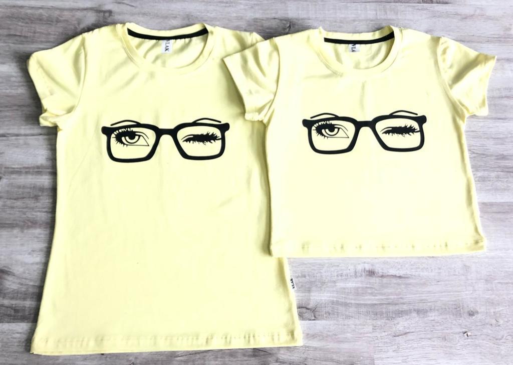 Camiseta para dama larga u ombliguera en algodón licrado