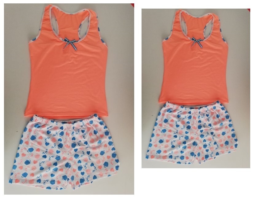 Pijama shorts talla s-m-l