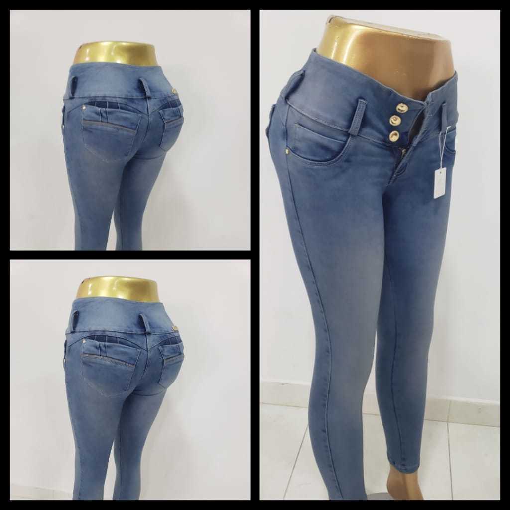 Jean para dama tres botones