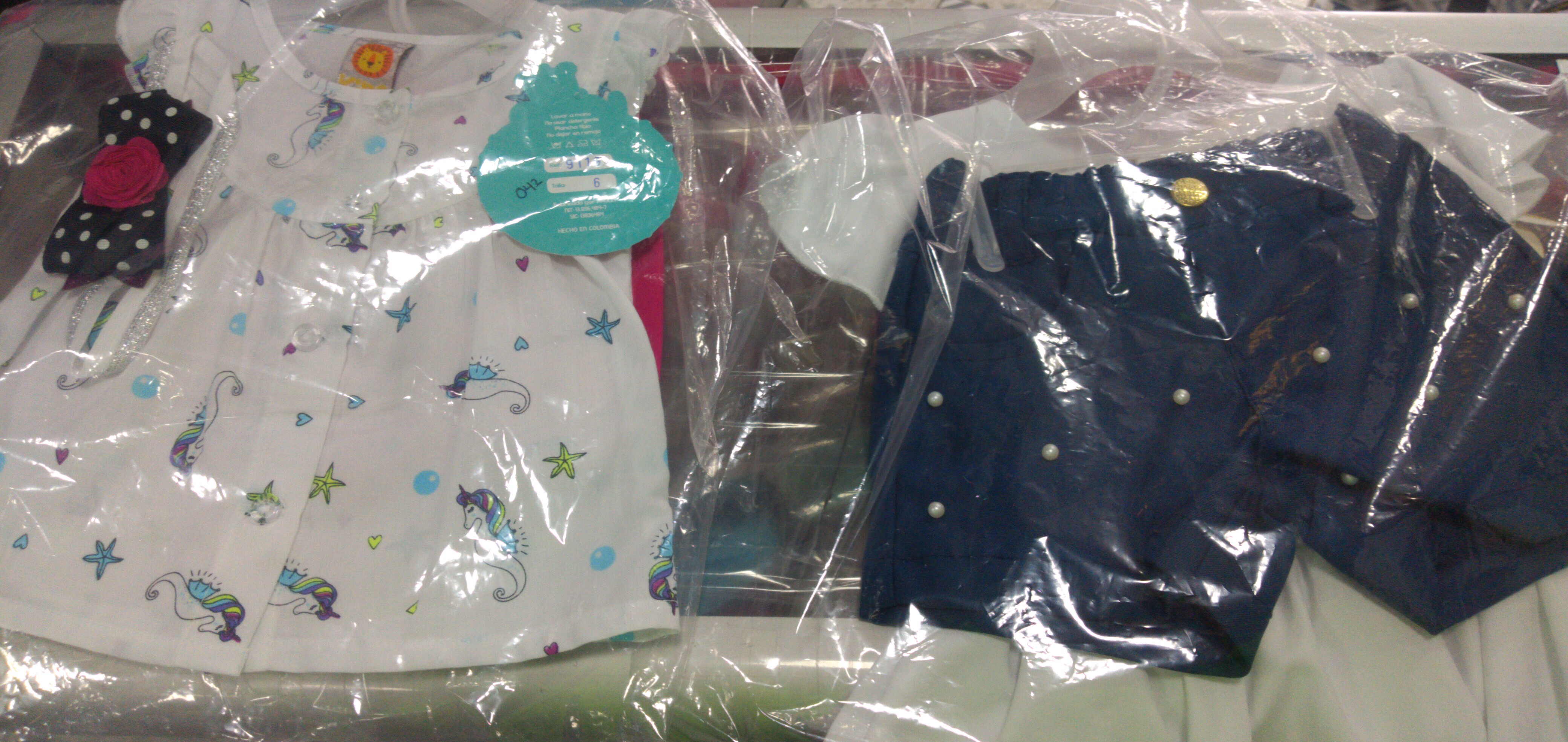Conjunto para niñas de 6 a 36 meses
