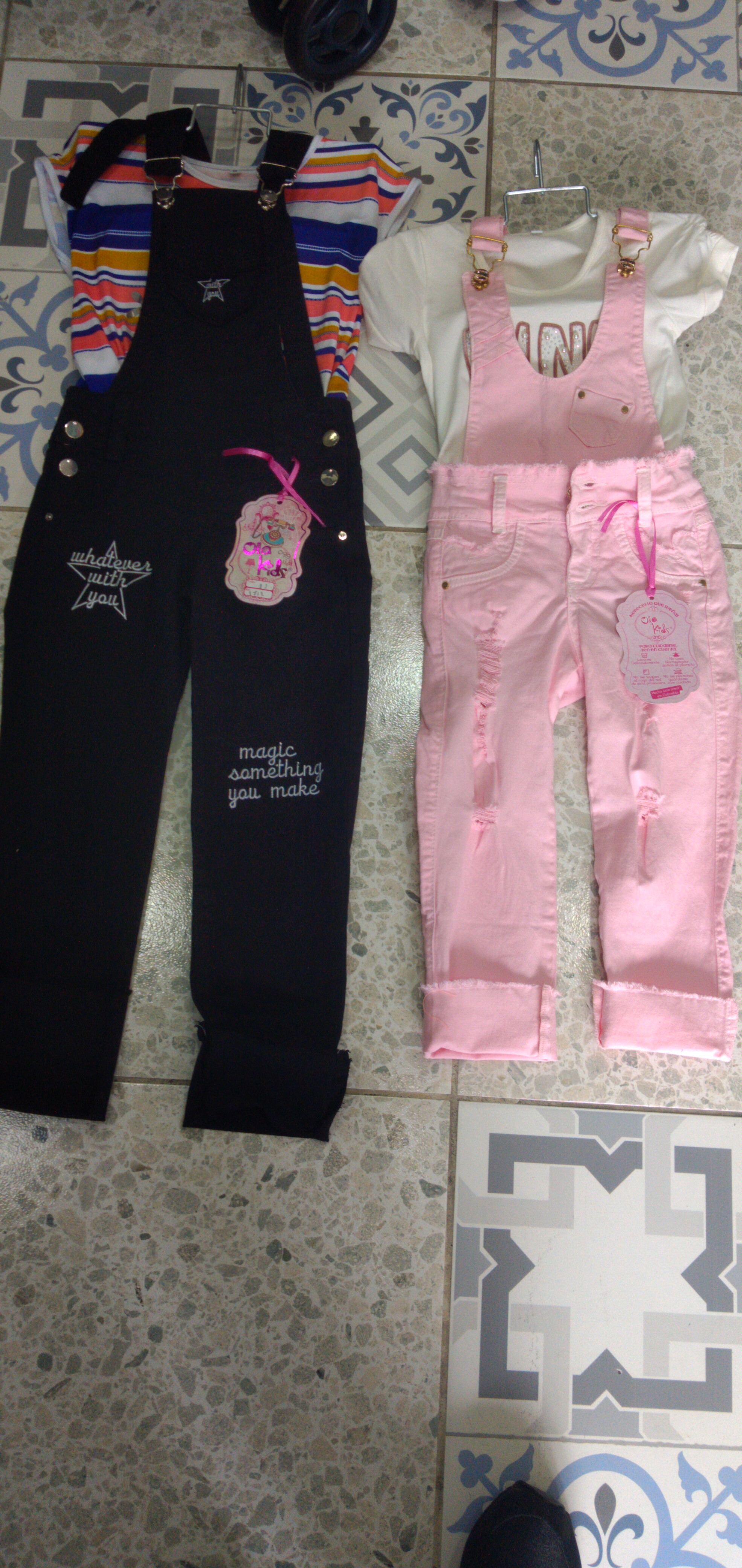 Overol niña talla 4 hasta 16