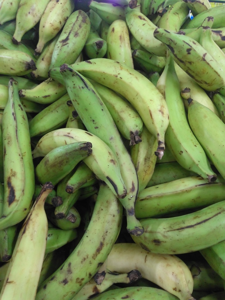 Plátano verde