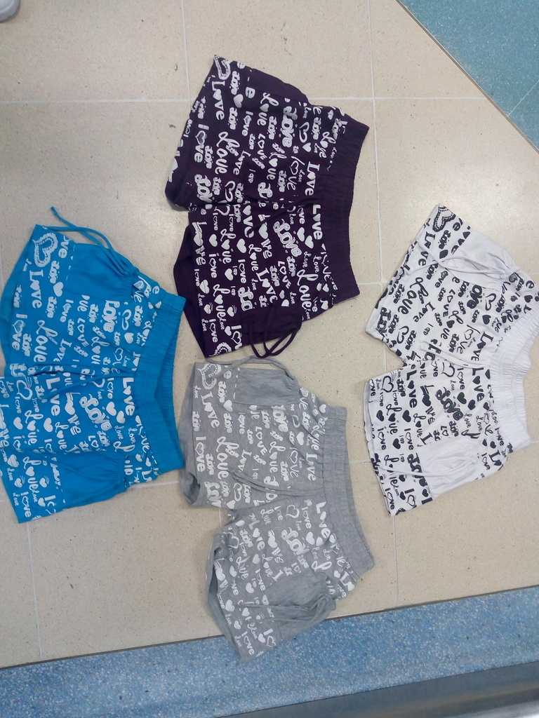 Pantaloneta para dama love