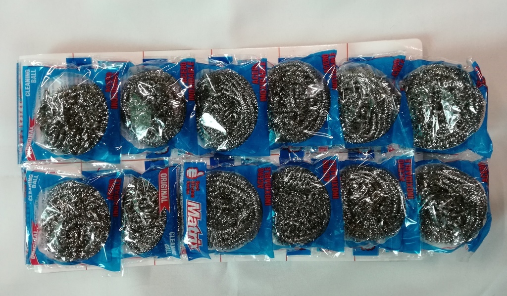 Esponjas en acero inoxidable
