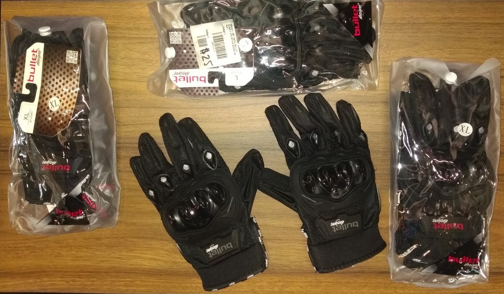 Guantes para moto