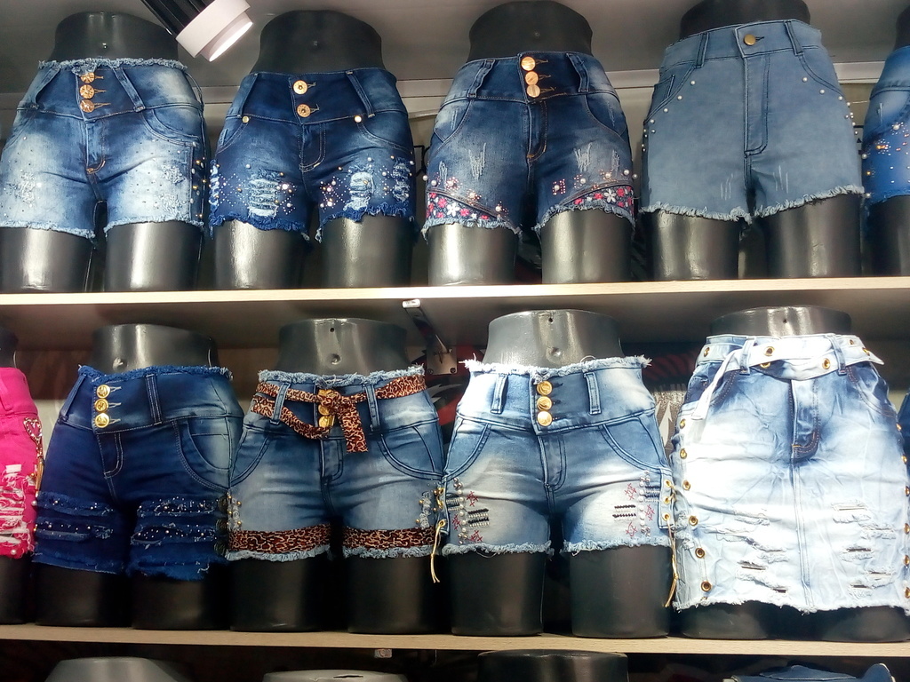 Shorts para dama en jean
