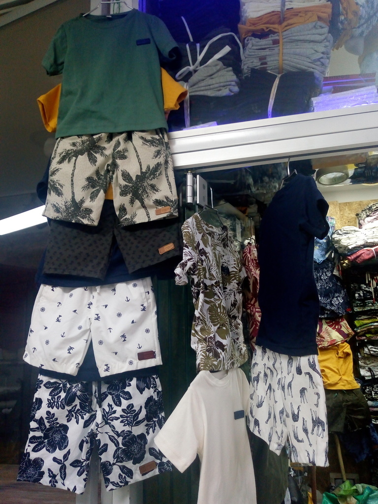 Conjunto de pantaloneta o bermuda+ camisa para niño talla 10 16