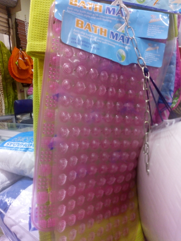Tapete antideslizante para baño