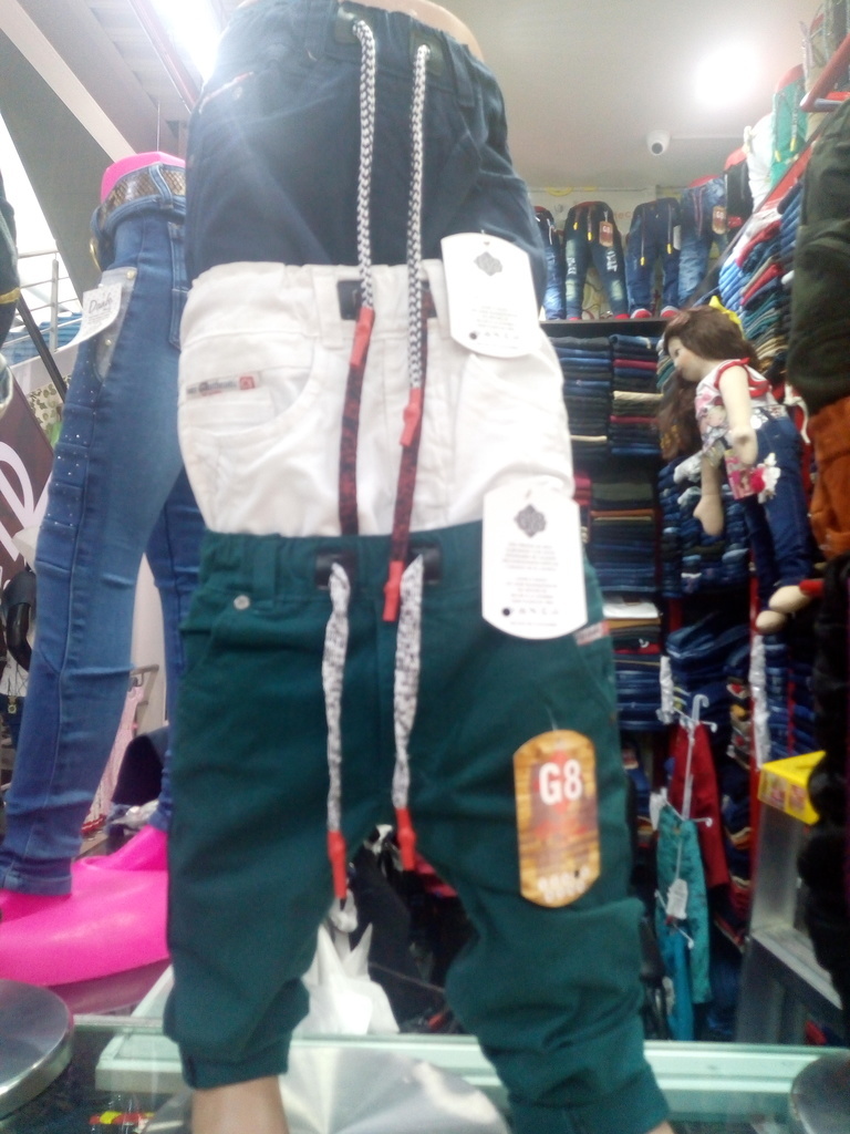 Pantalón para niño en dril