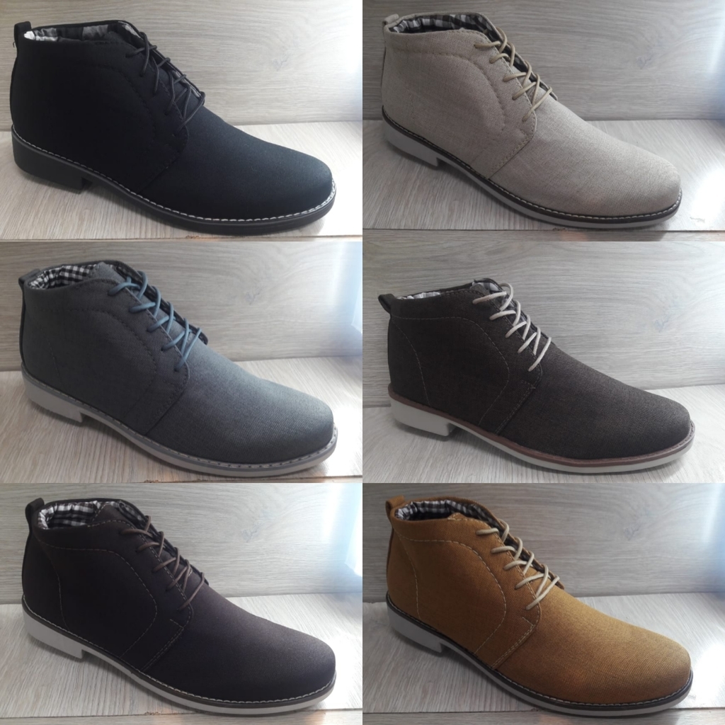 Bota para hombre redonda