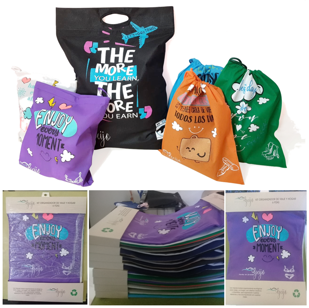 KIT ORGANIZADOR DE VIAJE Y HOGAR