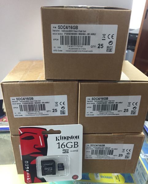 Memoria micro sd 16gb clase4 kingston