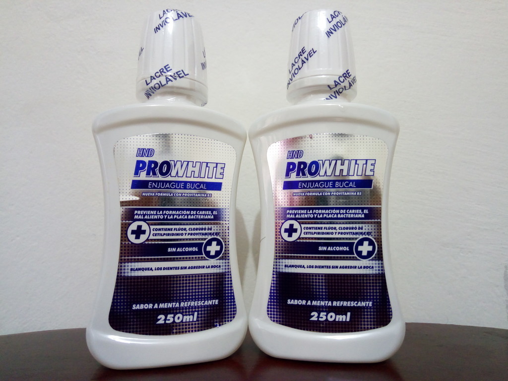 Enjuage Bucal Pro White.