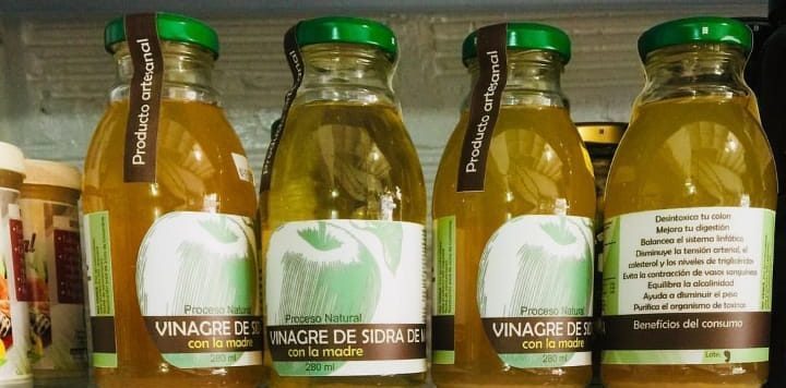 Vinagre de sidra de manzana x 280 ml