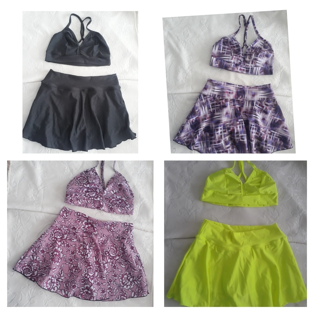 Conjunto deportivo falda + top