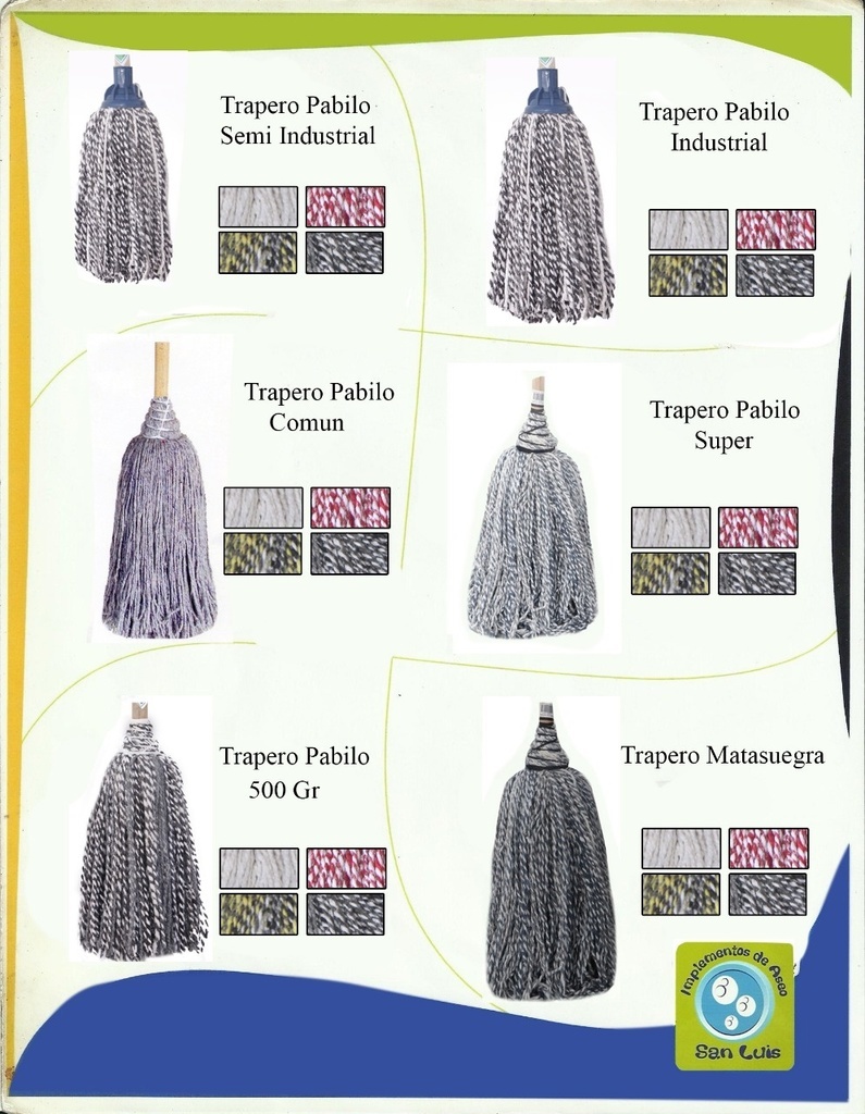 TRAPERO SEMI INDUSTRIAL PABILO