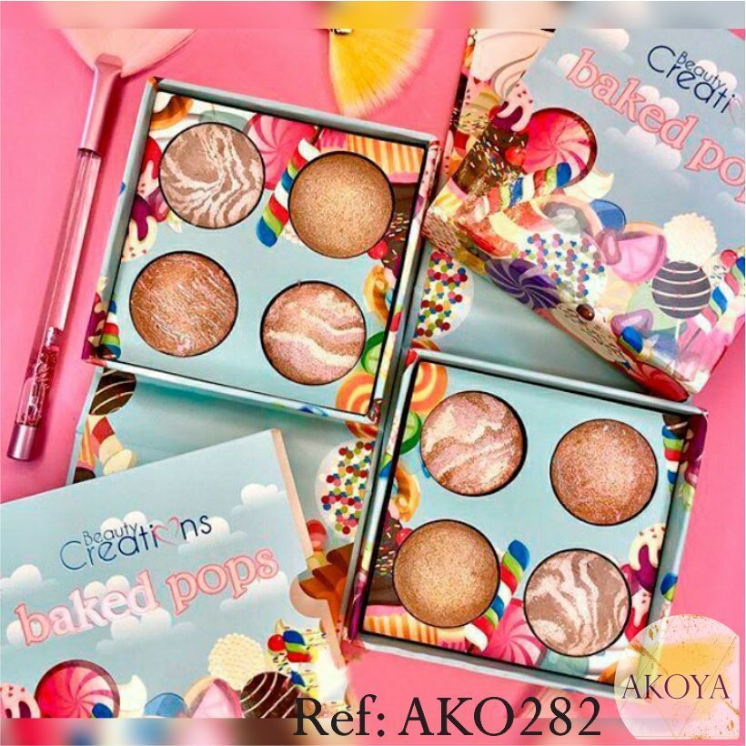 Paleta de iluminadores original de BEAUTY CREATIONS