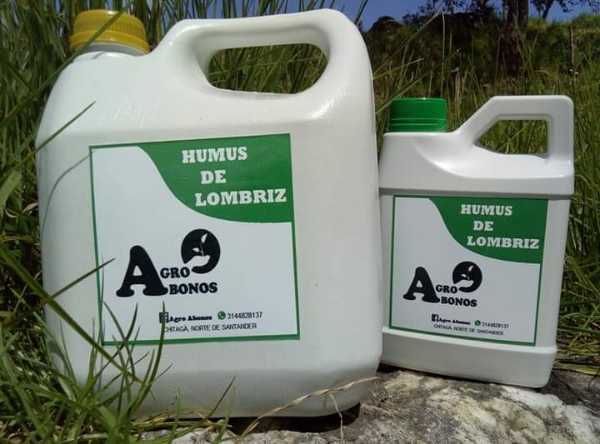Humus de lombriz líquido