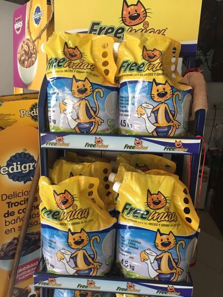 arena para gatos x 4,5 kilos