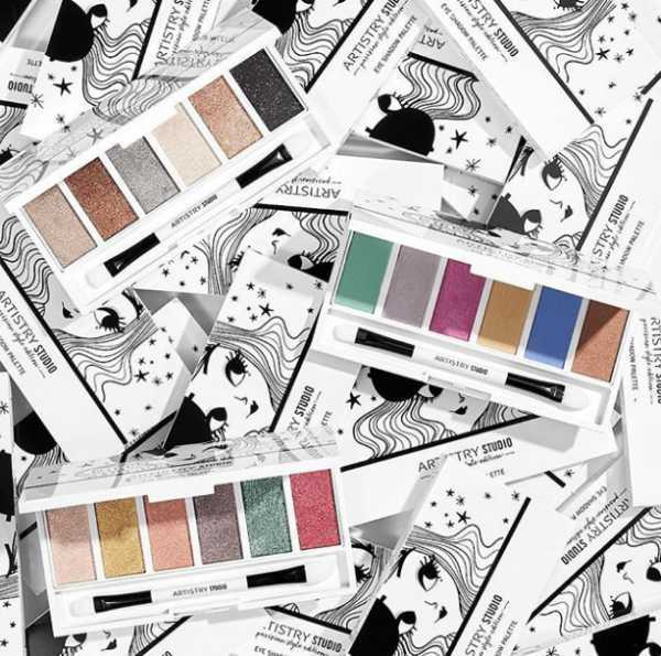 paleta de sombras para ojos. Artistry Studio