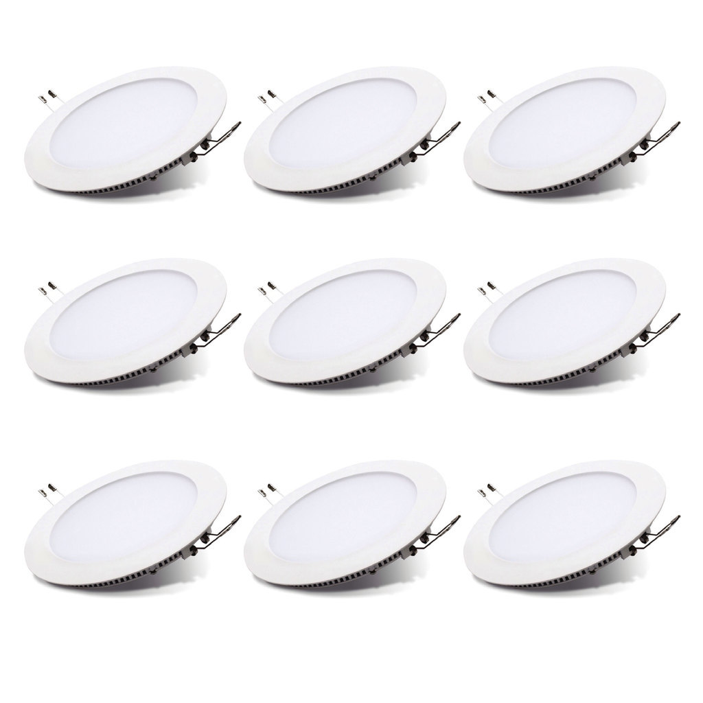 Panel led 18w Redondo Incrustar Luz blanca Alta potencia