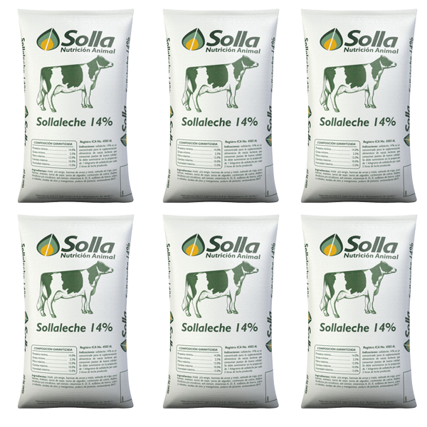 SOLLALECHE 14 por ciento HARINA X 40 KG