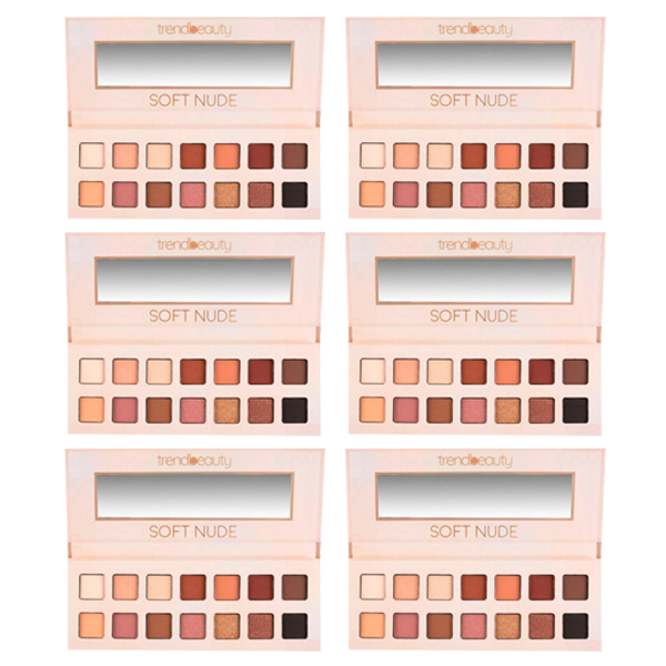 Paleta de sombras originales TREND BEAUTY, perfecta pigmentacion