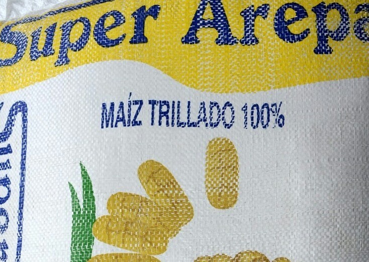 arina de maíz trillado súper arepa