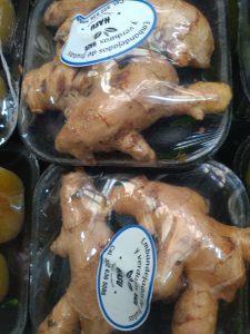 Jengibre bandeja