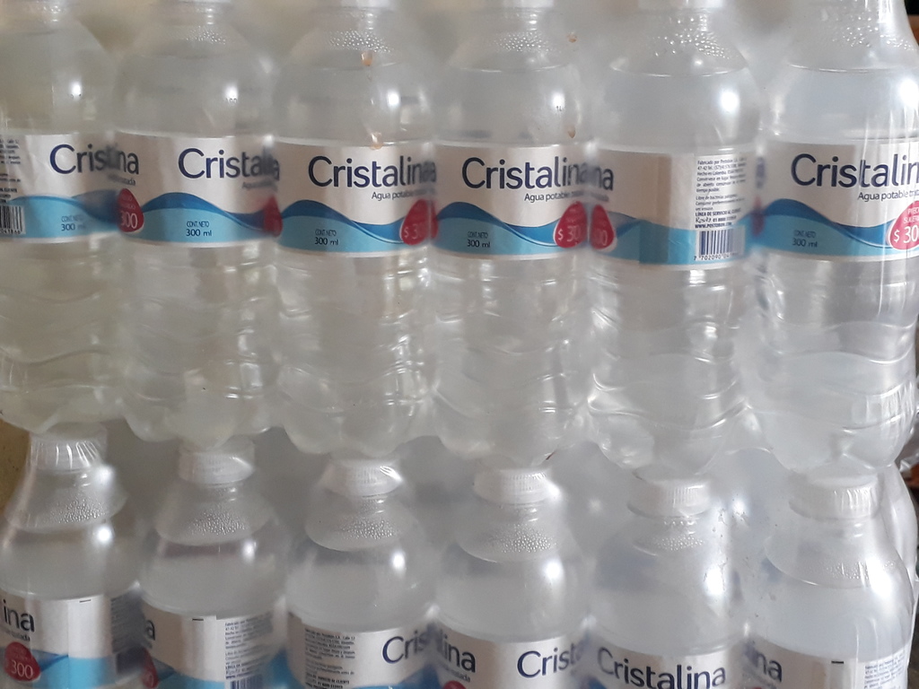 Agua cristalina