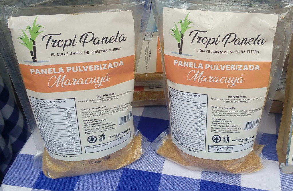 Panela sabor maracuya