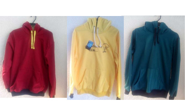 Busos y hoodies en algodón perchado