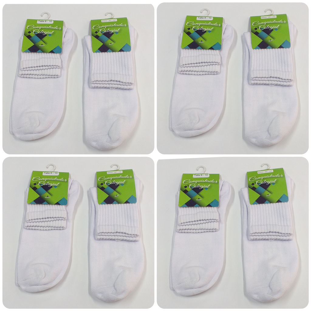 Media tobillera colegial *12unid
