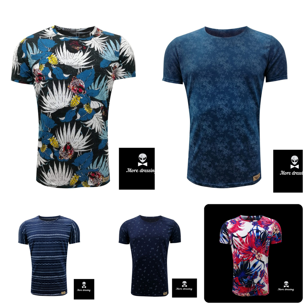 Camiseta para hombre cuello redondo ref 004