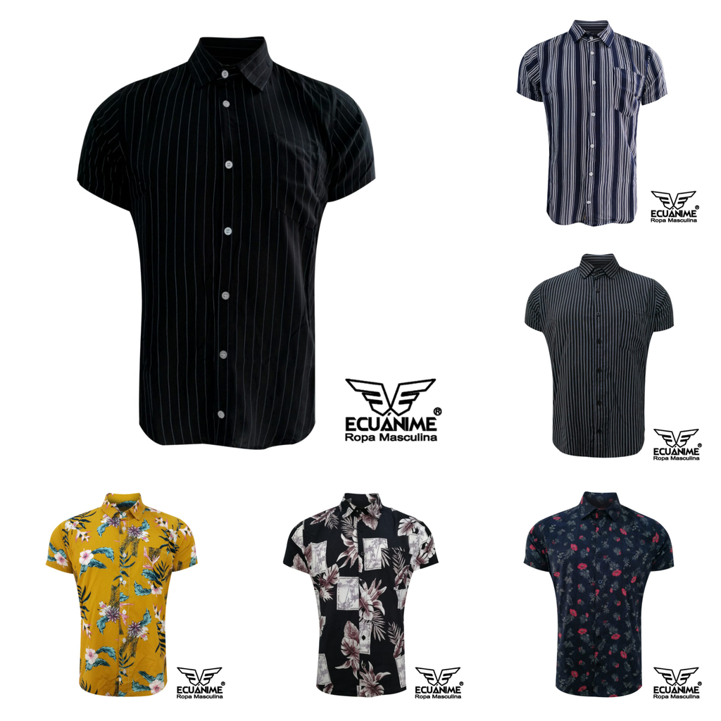 Camisa manga corta para hombre ref 009
