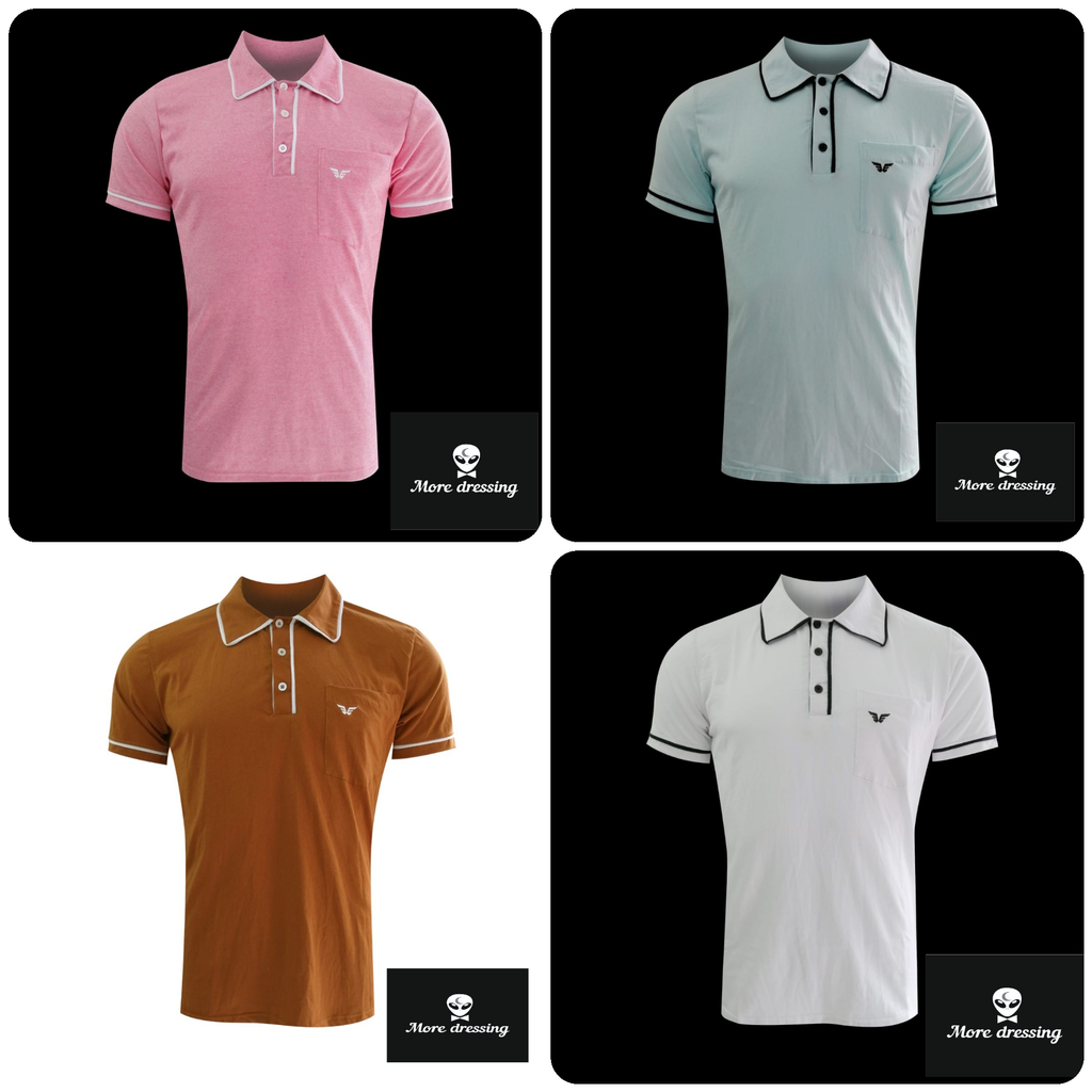 Camisas tipo polo tela fria ref 009