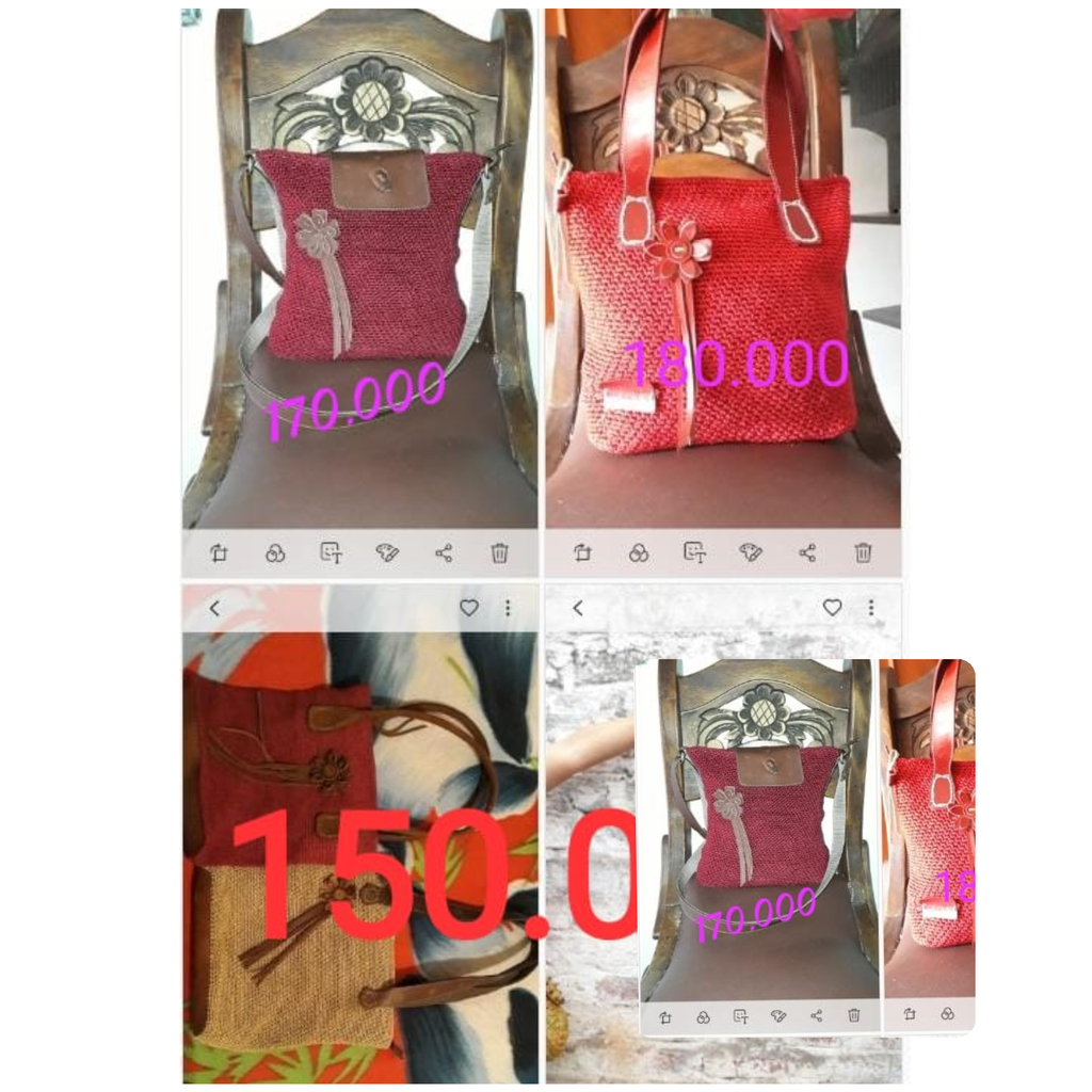 Bolsos tejidos art. Aleja