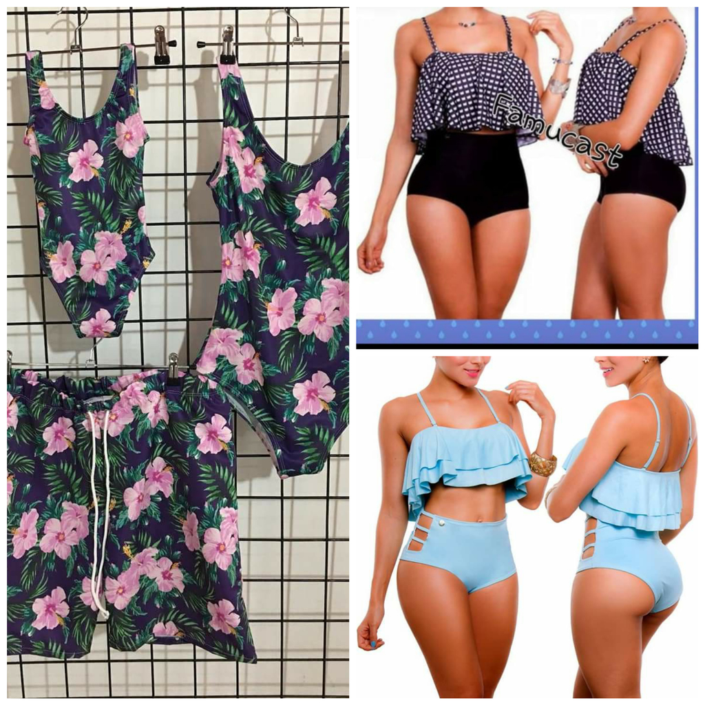 Vestido de baño talla grandes