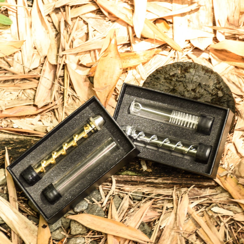 Pipa Vidrio Twisty Glass Blunt Acero