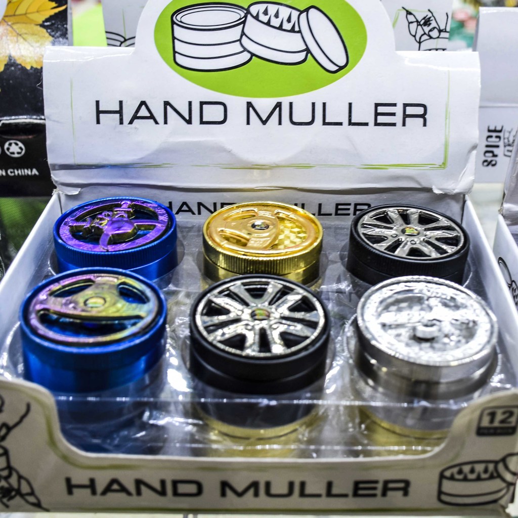 rascador Grinder Metálico