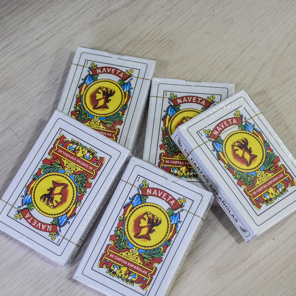 Juego de cartas española