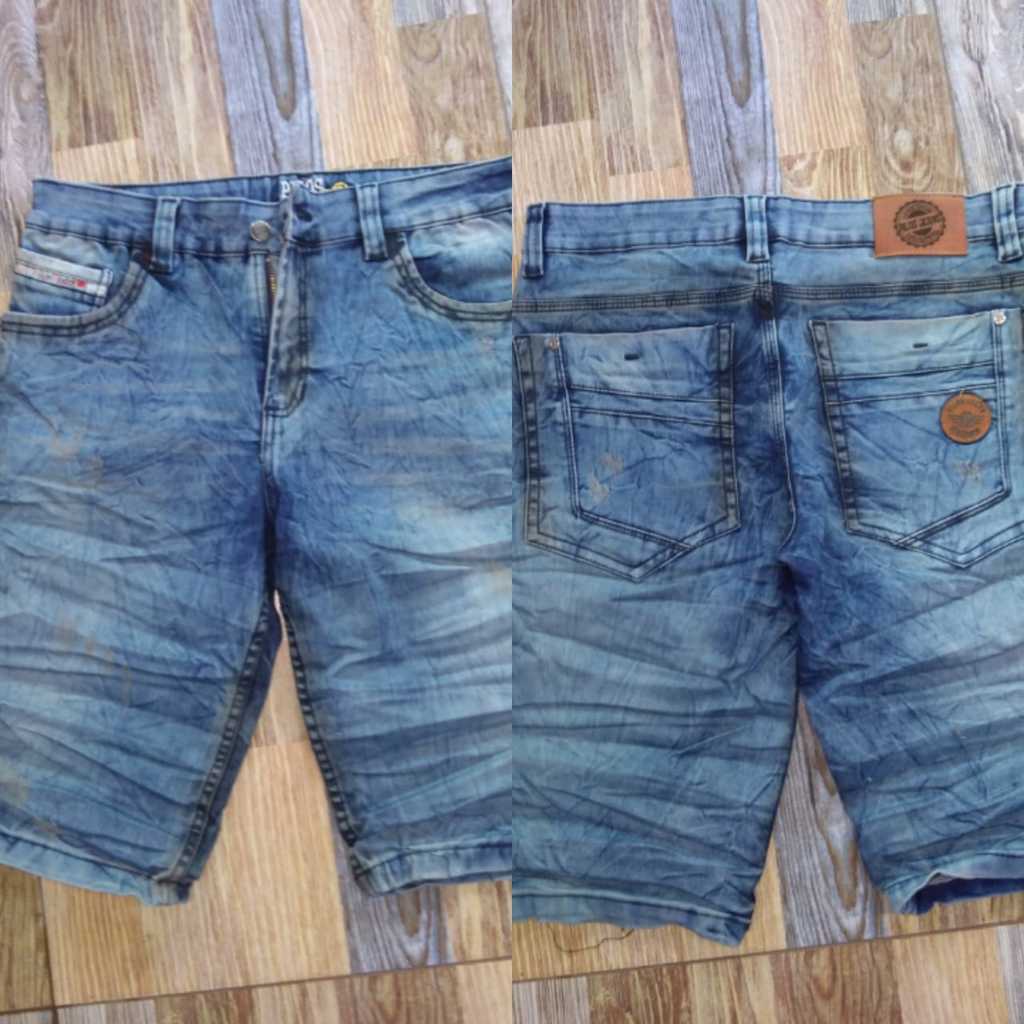 Bermuda en jean para caballero