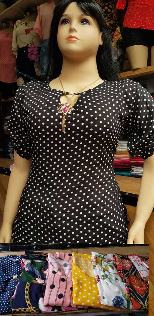 Blusas para dama estampadas tallas plus